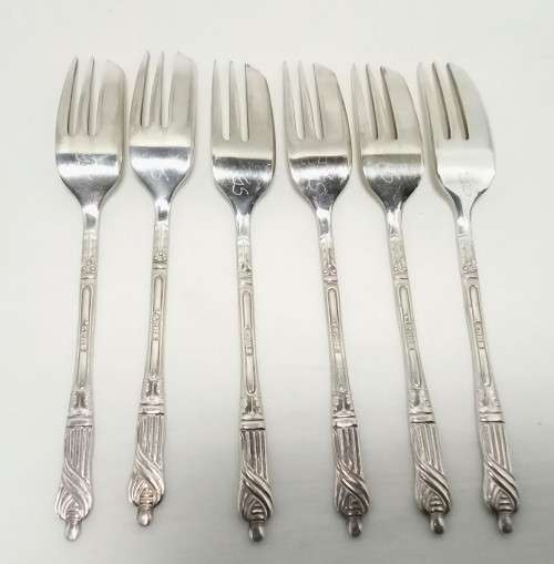 Six Apostle Cake forks