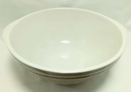 Vintage yellow porcelain mixing bowl