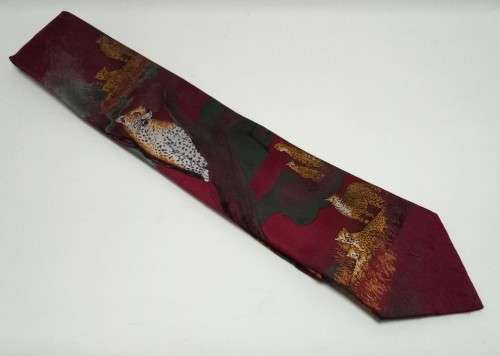 Cravateur endangered wildlife tie - Cheetahs
