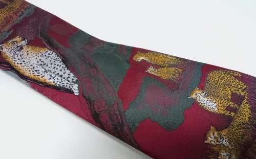 Cravateur endangered wildlife tie - Cheetahs