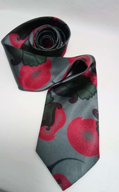 Parksdea pure silk tie - beautiful vibrant colours