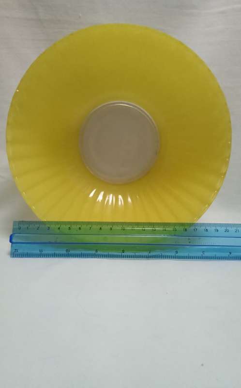 What a find! Full Vintage glass dessert set in excellent condition!