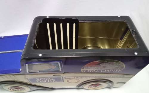 Gorgeous vintage Dansk biscuit tin truck