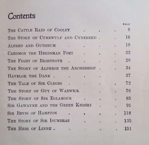 Tales of Early England (All time tales) Hardcover  April 1936 ed. by EM Wilmot-Buxton