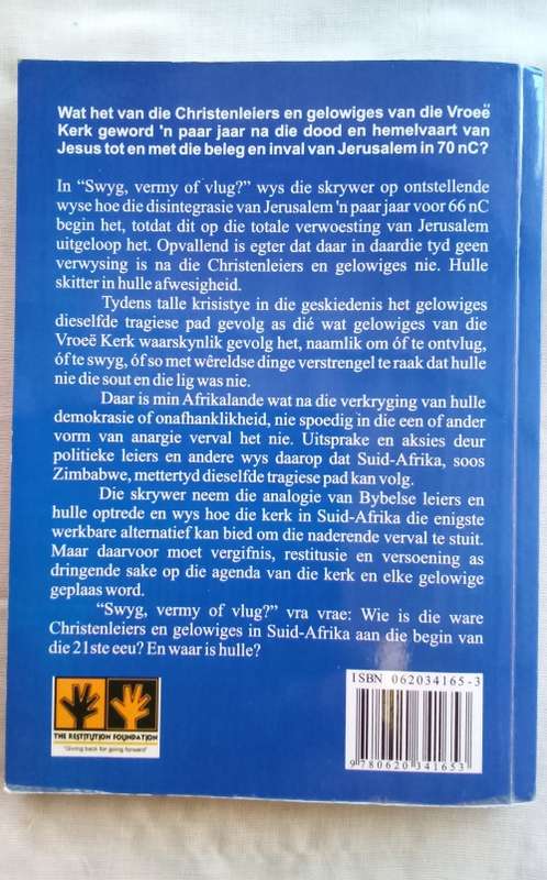 Swyg, vermy of vlug?/Charles K Robertson
