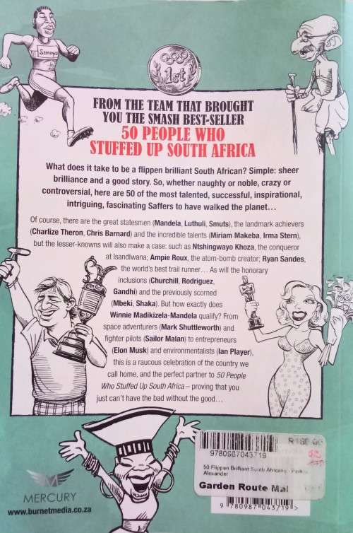 50 Flippen brilliant South Africans/Alexander Parker