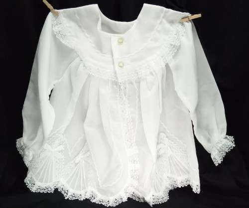 Exquisitely detailed vintage baby jacket