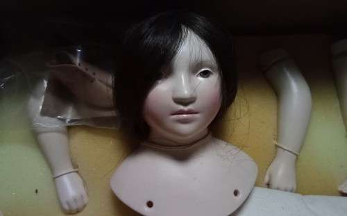 Bartholomina porcelain doll kit, Doll 12