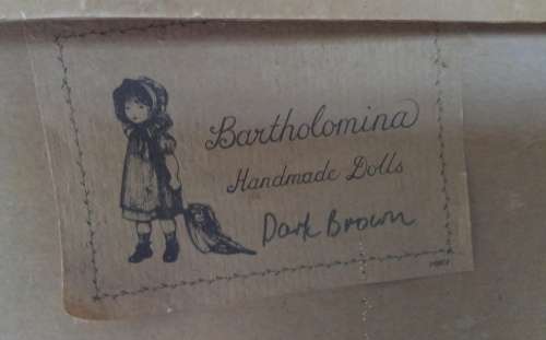 Bartholomina porcelain doll kit, Doll 12