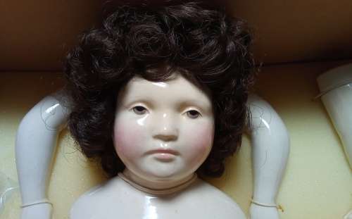 Bartholomina porcelain doll kit, Doll 9