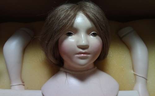 Bartholomina porcelain doll kit, Doll 12