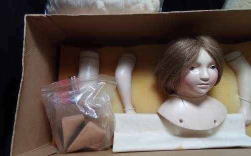 Bartholomina porcelain doll kit, Doll 12
