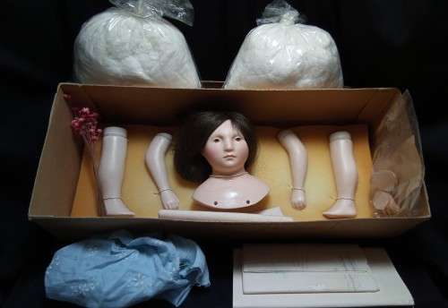 Bartholomina porcelain doll kit, Doll 11