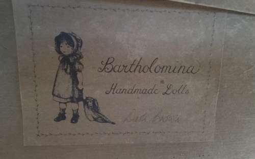 Bartholomina porcelain doll kit, Doll 11