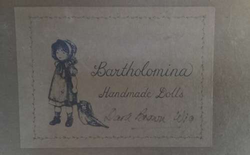 Bartholomina porcelain doll kit, Doll 5
