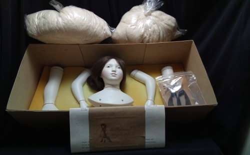 Bartholomina porcelain doll kit, Doll 5