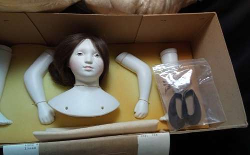 Bartholomina porcelain doll kit, Doll 5