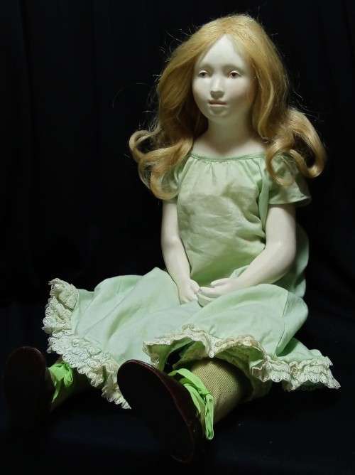 Bartholomina porcelain doll assembled, Doll 5