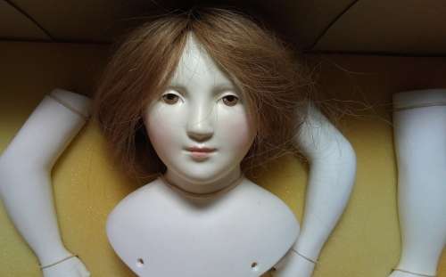 Bartholomina porcelain doll kit, Doll 8