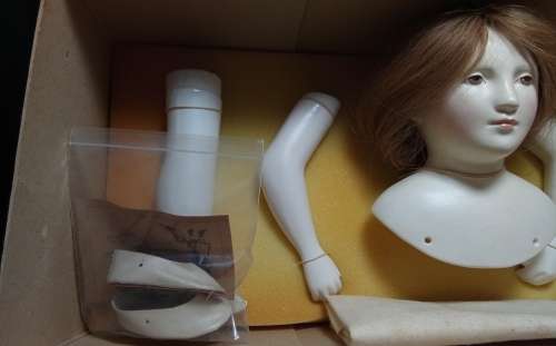 Bartholomina porcelain doll kit, Doll 8