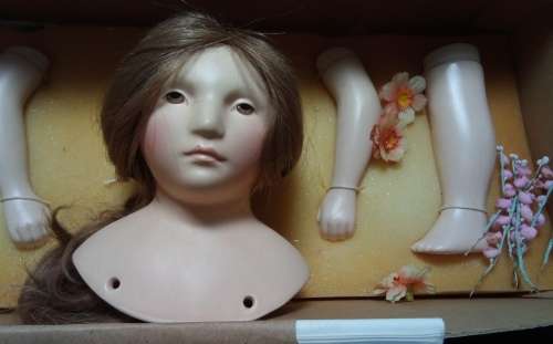 Bartholomina porcelain doll kit, Doll 11