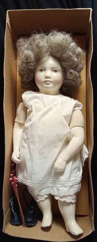 Bartholomina porcelain doll assembled, Doll 9