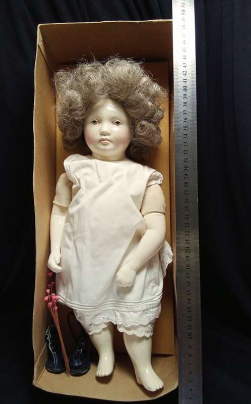Bartholomina porcelain doll assembled, Doll 9