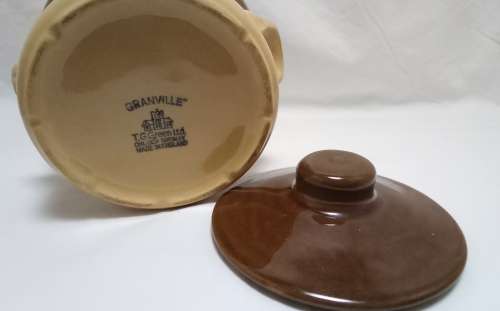 Small Vintage T G Green Granville Lidded Casserole Dish