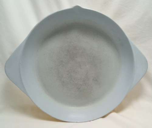 Lovely large enameled cast iron skillet
