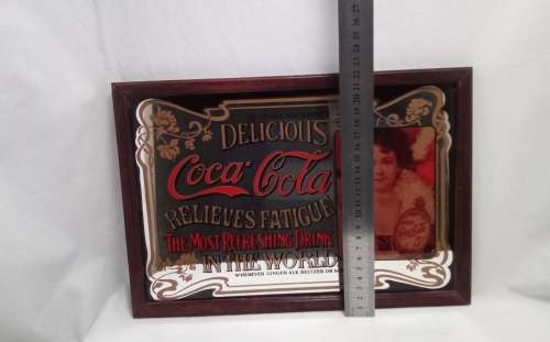 Lovely collectible vintage Coca cola mirror
