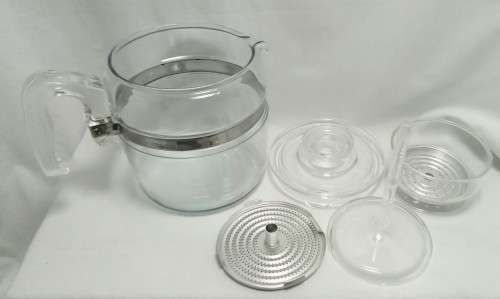 Vintage Pyrex Percolator Coffee Pot