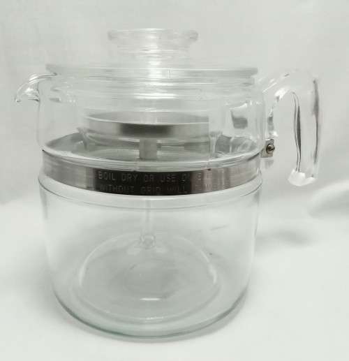 Vintage Pyrex Percolator Coffee Pot