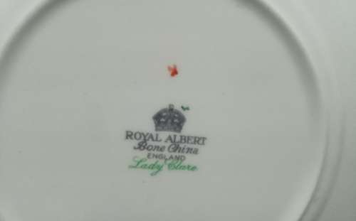 Lovely Royal Albert Lady Clare side plate