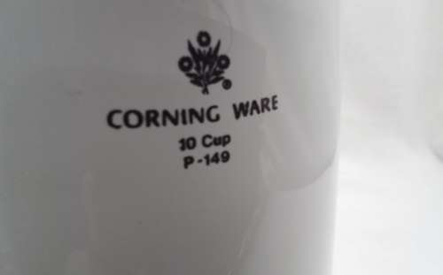 Vintage Corning Ware Spice Of Life Stove Top Le Cafe 10 Cup Coffee Percolator