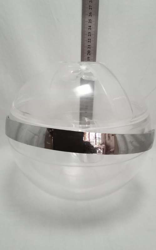 Vintage Lucite Ice Bucket Designed by Paolo Tilche.