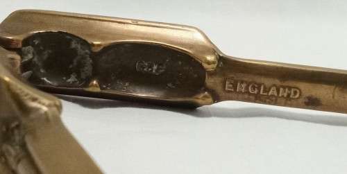 Vintage Brass Shakespeare 1564 - 1616 Nutcracker