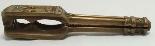 Vintage Brass Shakespeare 1564 - 1616 Nutcracker