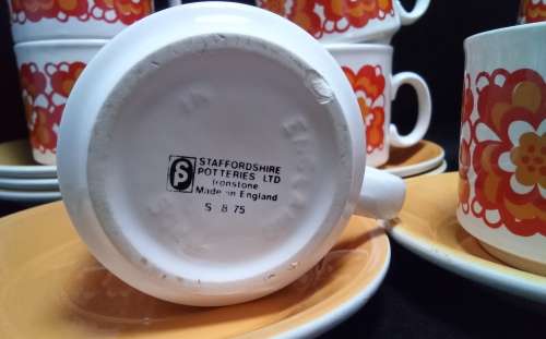 Gorgeous Vintage STAFFORDSHIRE potteries tea set