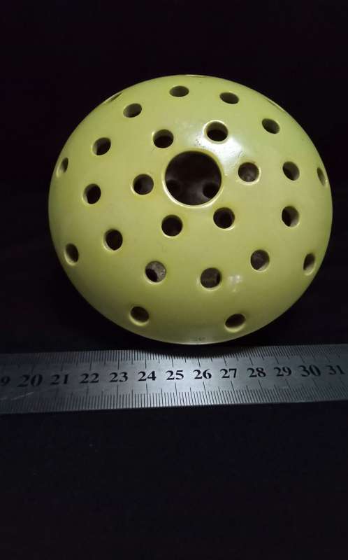 Gorgeous vintage ceramic flower frog