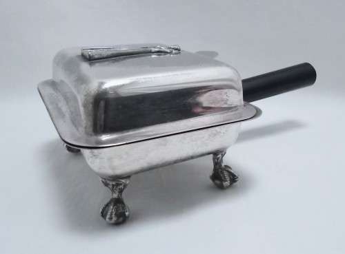 Vintage Seranco EPNS B.M Mount Silver Plate silent Butler