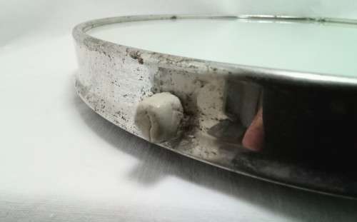 Vintage Rotating Cake stand/plate/Lazy Susan Turntable