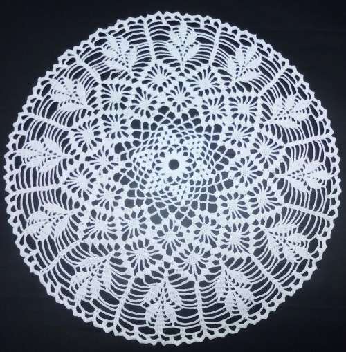 Beautiful vintage round doily