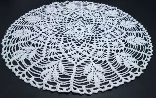 Beautiful vintage round doily