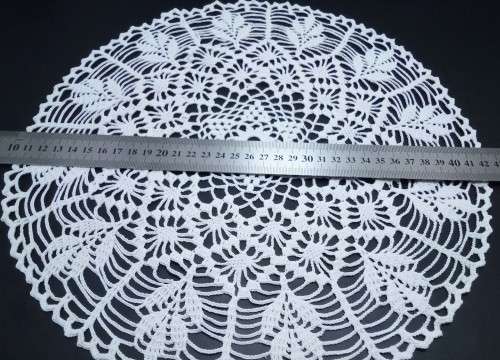 Beautiful vintage round doily