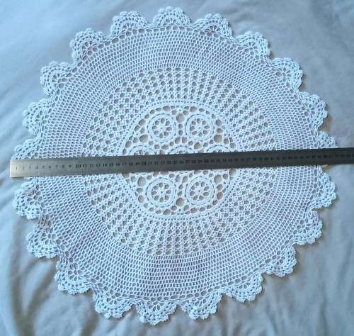What a beauty! Large vintage doily/small table cloth