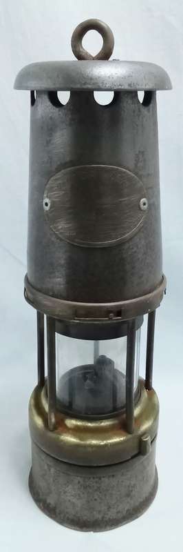 Vintage `Victor Kent Wolf` miner`s lamp