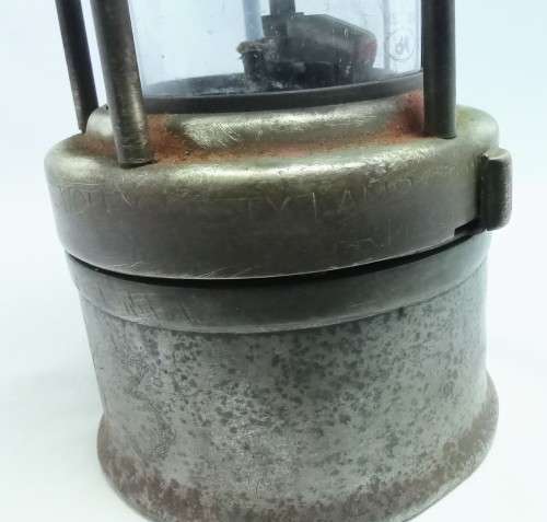 Vintage `Victor Kent Wolf` miner`s lamp