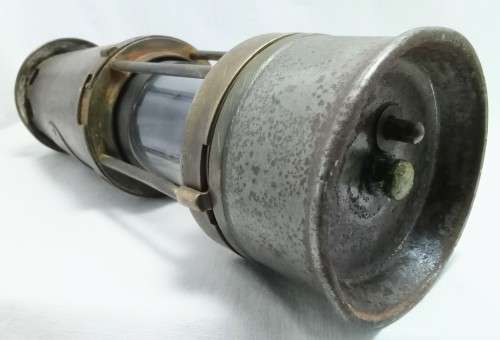 Vintage `Victor Kent Wolf` miner`s lamp