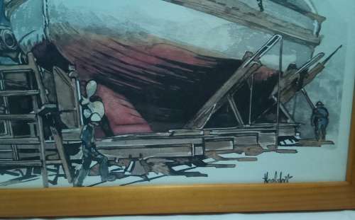 Lovely Hoefsloot framed print