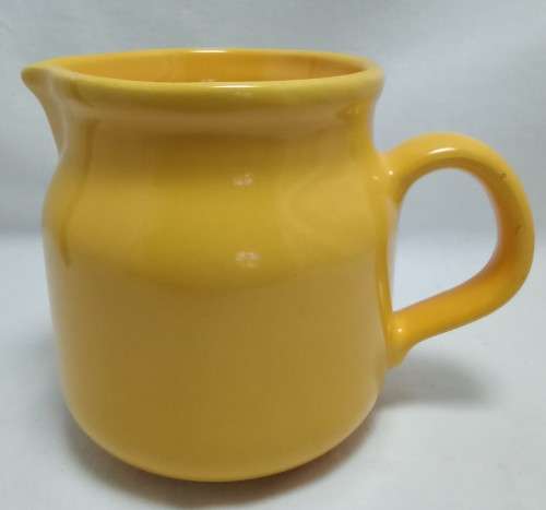 Gorgeous vintage Waechtersbach bright yellow ceramic jug